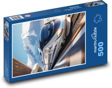 Vlak v japonských horách Puzzle 500 - 46x30 cm