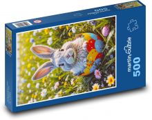 Velikonoční zajíček Puzzle 500 - 46x30 cm