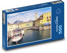 Madonna della Corona - Itálie Puzzle 500 dílků - 46 x 30 cm