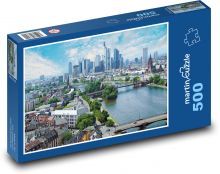 Frankfurt - Německo Puzzle 500 dílků - 46 x 30 cm