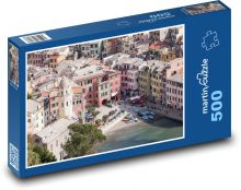 Lodě - přístav Puzzle 500 - 46x30 cm