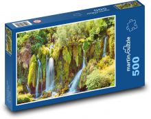 Vodopády Puzzle 500 dílků - 46 x 30 cm