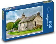 Staré domy Puzzle 500 dílků - 46 x 30 cm