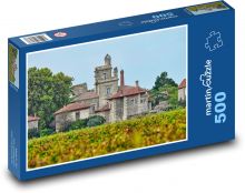 Zámek - vinice Puzzle 500 dílků - 46 x 30 cm