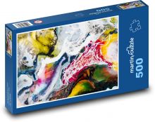 Abstraktní umění Puzzle 500 dílků - 46 x 30 cm