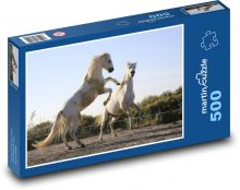 Boj - koně Puzzle 500 dílků - 46 x 30 cm