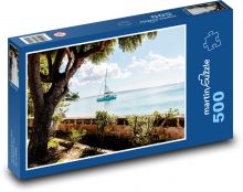 Barbados - plachetnice Puzzle 500 dílků - 46 x 30 cm