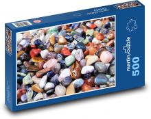 Barevné kameny Puzzle 500 dílků - 46 x 30 cm