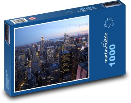 New York - Puzzle 1000 dílků, rozměr 60x46 cm