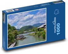 Japonsko - krajina Puzzle 1000 dílků - 60 x 46 cm