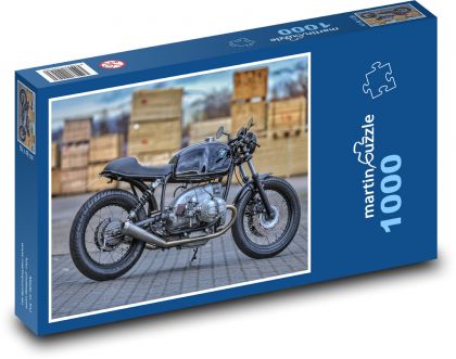 Motocykl - kawalerka BMW - Puzzle 1000 elementów, rozmiar 60x46 cm