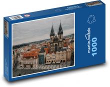 Praha - Staromestské námestie Puzzle 1000 dielikov - 60 x 46 cm 