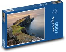Útes, maják Puzzle 1000 - 60x46 cm