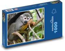 Opice - roztomilý, primát Puzzle 1000 dílků - 60 x 46 cm
