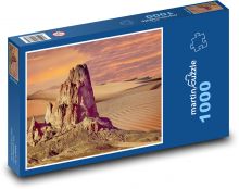 Poušť - duny, skály Puzzle 1000 dílků - 60 x 46 cm