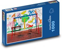 Dětské hřiště Puzzle 1000 dílků - 60 x 46 cm