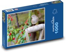 Zpěvný pták - příroda, zvíře Puzzle 1000 dílků - 60 x 46 cm