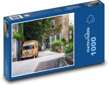 Silnice - ulice, vozidlo Puzzle 1000 dílků - 60 x 46 cm