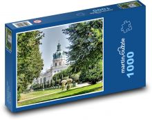 Zámek Charlottenburg - Berlín, Německo Puzzle 1000 dílků - 60 x 46 cm