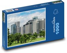Tokio - Japonsko, město Puzzle 1000 dílků - 60 x 46 cm