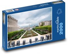 Zahrady Mont des Arts, Brusel Puzzle 2000 - 90x60 cm
