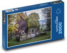 Malý kostelíček na Šumavě Puzzle 2000 dílků - 90 x 60 cm
