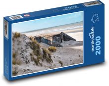 Fortress, sand, beach Puzzle 2000 pieces - 90 x 60 cm