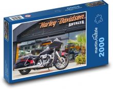 Luxusní motocykl Puzzle 2000 dílků - 90 x 60 cm