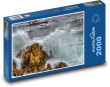 Ocean - fale, skały Puzzle 2000 elementów - 90x60 cm