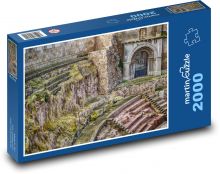 Starověké divadlo - ruiny, architekura Puzzle 2000 dílků - 90 x 60 cm