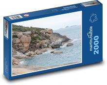 Přímořská krajina - oceán, skály Puzzle 2000 dílků - 90 x 60 cm
