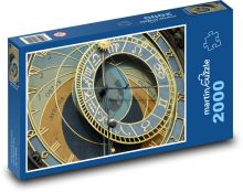 Orloj - Praha, Česká republika Puzzle 2000 dílků - 90 x 60 cm