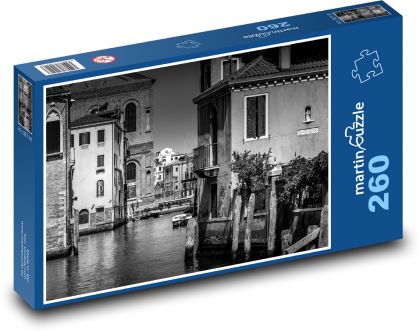 Itálie - Benátky - Puzzle 260 dílků, rozměr 41x28,7 cm