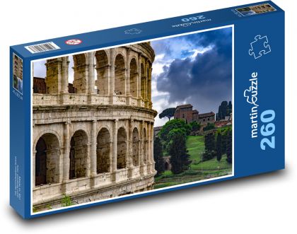 Taliansko - Rím, koloseum - Puzzle 260 dielikov, rozmer 41x28,7 cm