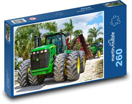 Agriculture machinery - Puzzle 260 pieces, size 41x28.7 cm 