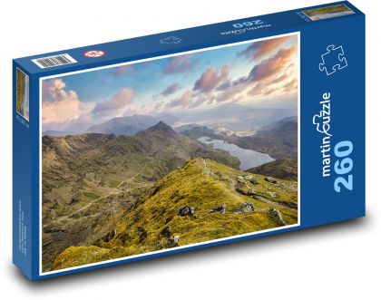 Anglie - Snowdonia - Puzzle 260 dílků, rozměr 41x28,7 cm