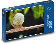 Glóbus - země, zeměkoule Puzzle 260 dílků - 41 x 28,7 cm