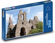 Hrad, zřícenina, doupě Puzzle 260 dílků - 41 x 28,7 cm