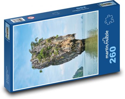 Phang Nga Bay - Tajlandia, wyspa - Puzzle 260 elementów, rozmiar 41x28,7 cm