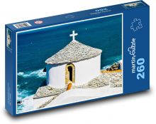 Řecko - Skopelos, ostrov Puzzle 260 dílků - 41 x 28,7 cm