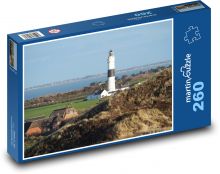 Maják - ostrov Sylt, Německo Puzzle 260 dílků - 41 x 28,7 cm