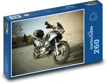 Motocykl - Honda Transalp Puzzle 260 dílků - 41 x 28,7 cm