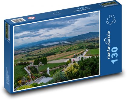Slovensko - Orava - Puzzle 130 dílků, rozměr 28,7x20 cm