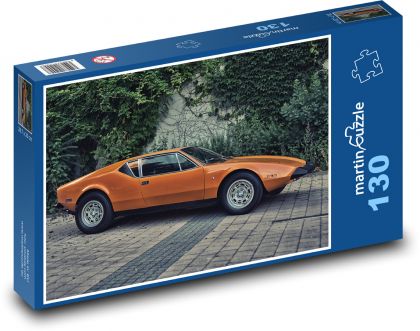 Auto - De Tomaso Pantera - Puzzle 130 dielikov, rozmer 28,7x20 cm 