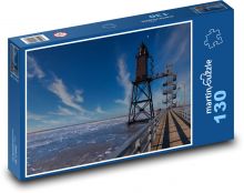 Severní moře, maják Puzzle 130 dílků - 28,7 x 20 cm