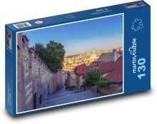 Česká Republika - Praha Puzzle 130 dílků - 28,7 x 20 cm