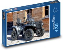 Čtyřkolka na ulici Puzzle 130 - 28,7x20 cm