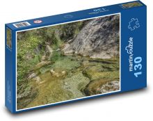 Řeka - příroda, krajina Puzzle 130 dílků - 28,7 x 20 cm