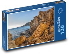 Útes - pobřeží, skály Puzzle 130 dílků - 28,7 x 20 cm