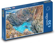 Skála - útes, moře Puzzle 130 dílků - 28,7 x 20 cm